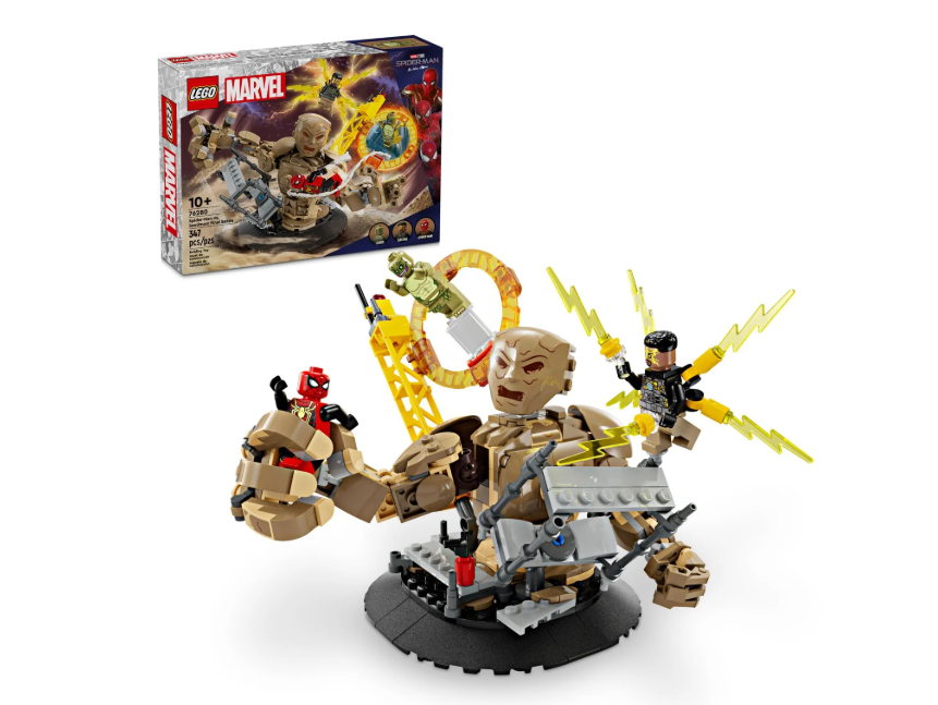 LEGO Marvel Spider-Man Spider-Man Vs. Sandman: Set de Construcción de Batalla Final