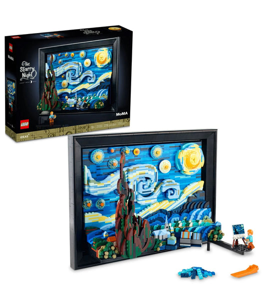 LEGO Ideas Vincent Van Gogh la Noche Estrellada