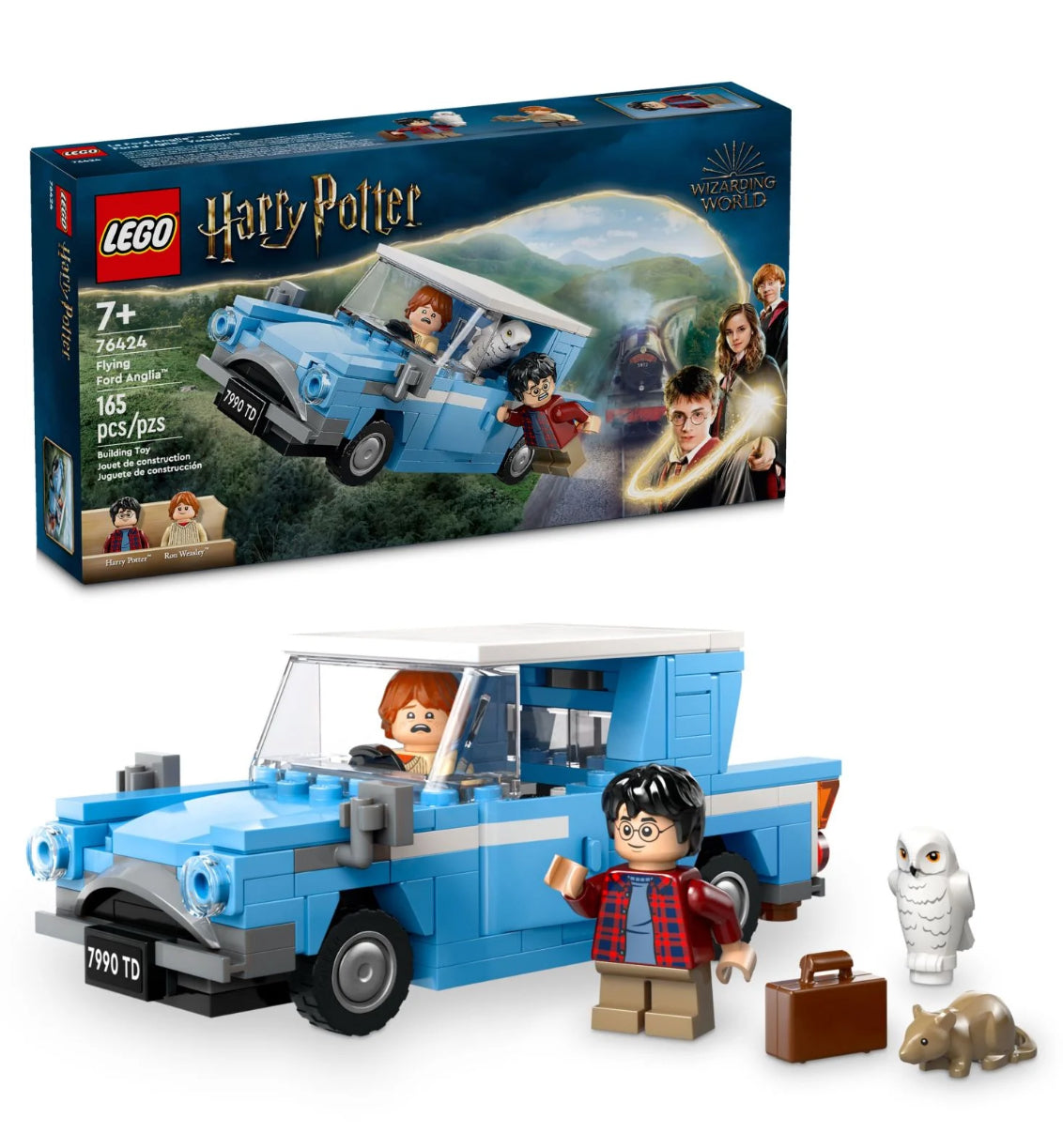 LEGO Harry Potter Harry Potter Flying Ford Anglia, Coche de Juguete para Construir